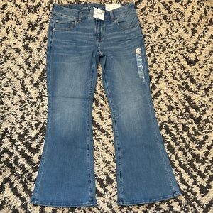 American Eagle Outfitters Women's Flare Blue Jeans